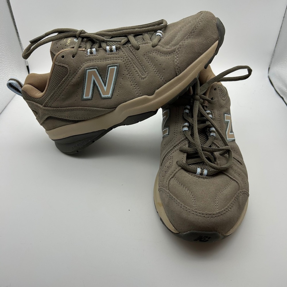 New Balance 608v5 Womens 8.5 D Wide Brown Suede Training‎ Shoes WX608UB5
